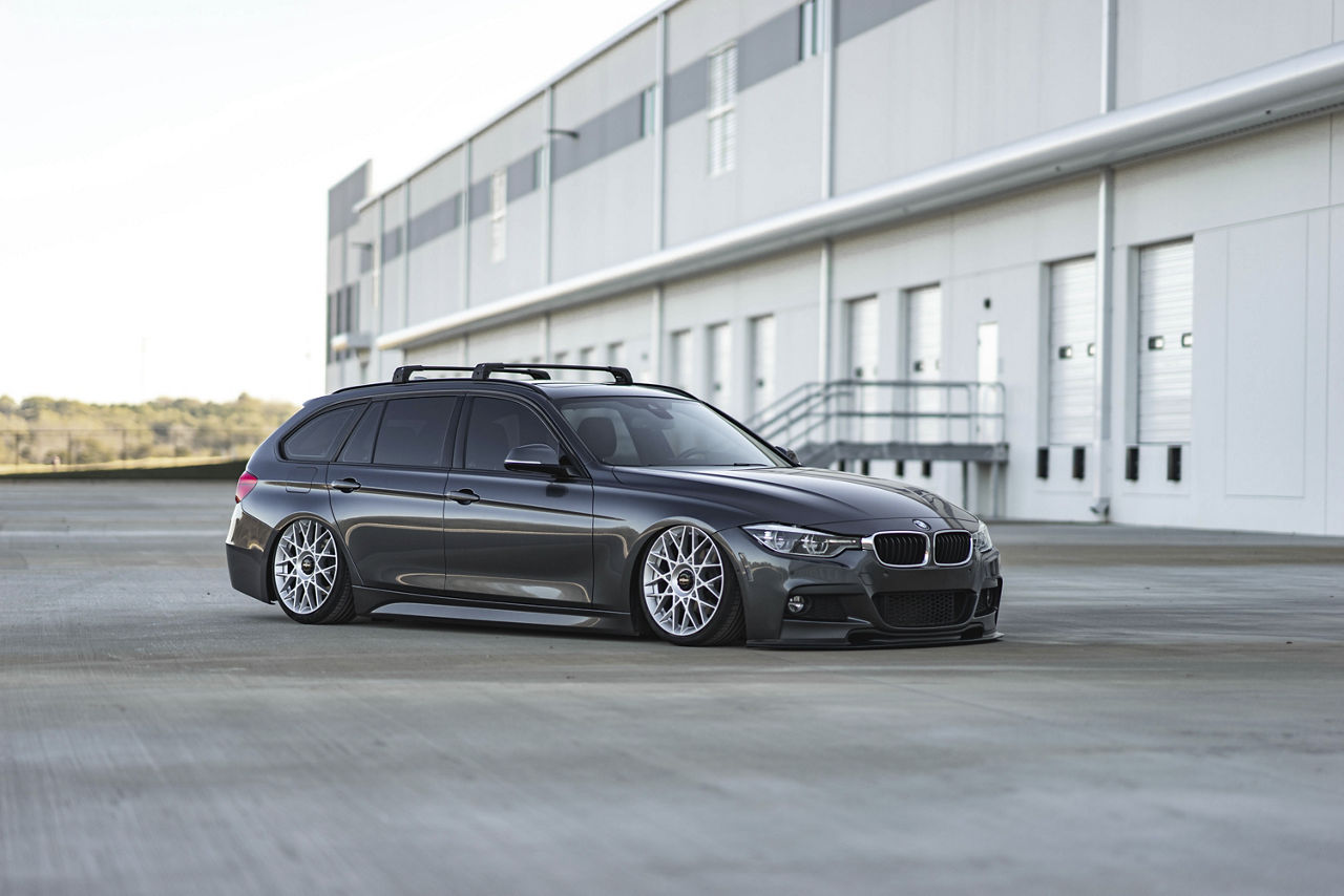 2018 BMW 330i X-Drive - Rotiform BLQ-C - Silver | Wheel Pros